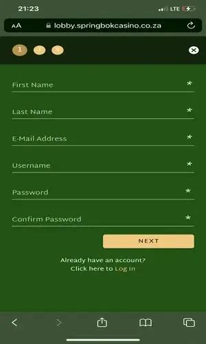 springbok login